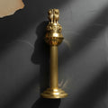 Pure Brass Ashok Stambh| Handcrafted National Emblem of India Showpiece | Svarn Studio