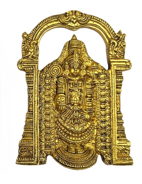 Lord Balaji Brass Wall Hanging