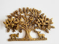 Svarn Studio Brass Tree Wall Decor | 29 × 20 × 2.5 cm , Weight: ~1.408 kg