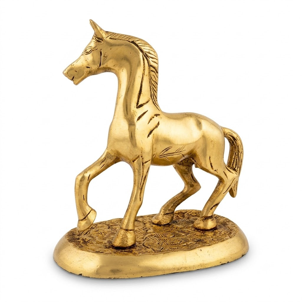 Svarn Studio Brass Horse - Svarn Studio brand collage with multiple lifestyle angles