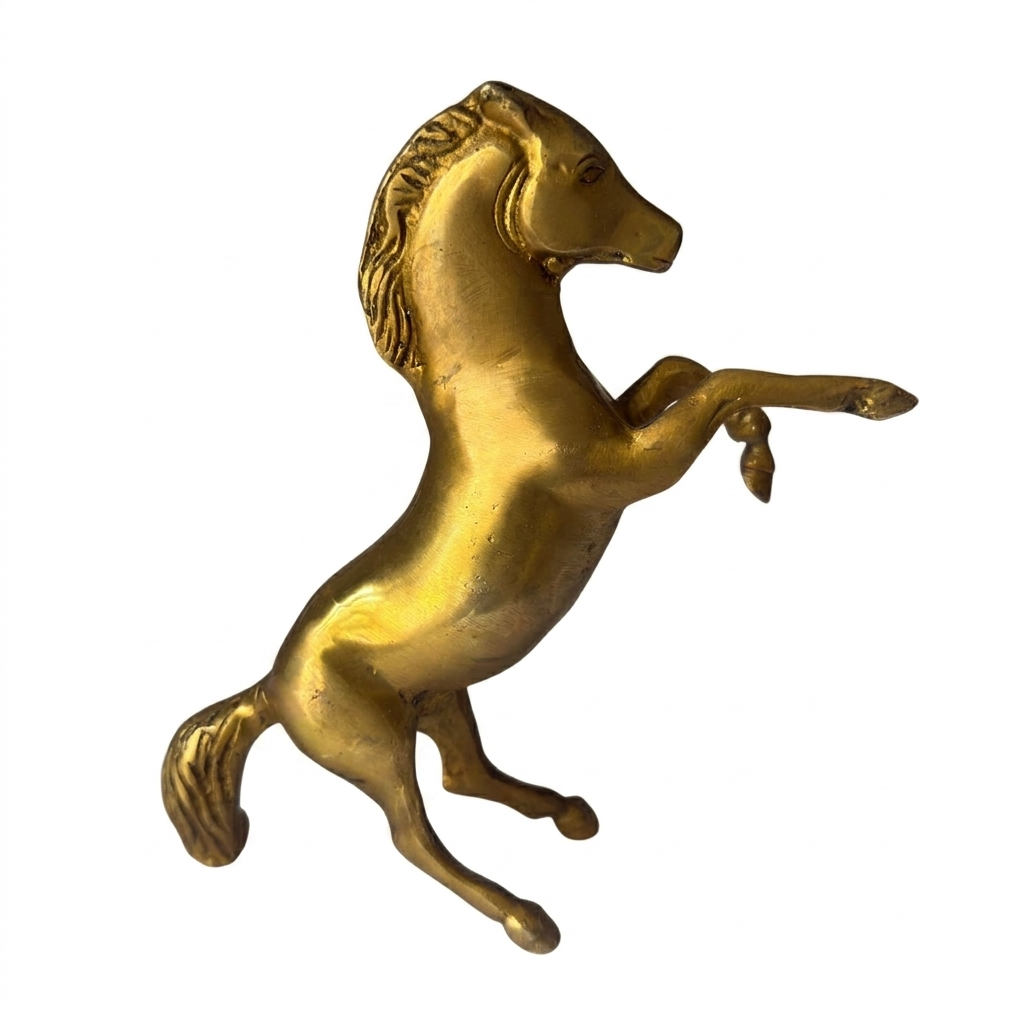 Svarn Studio Brass Horse Figurine | Vastu Showpiece