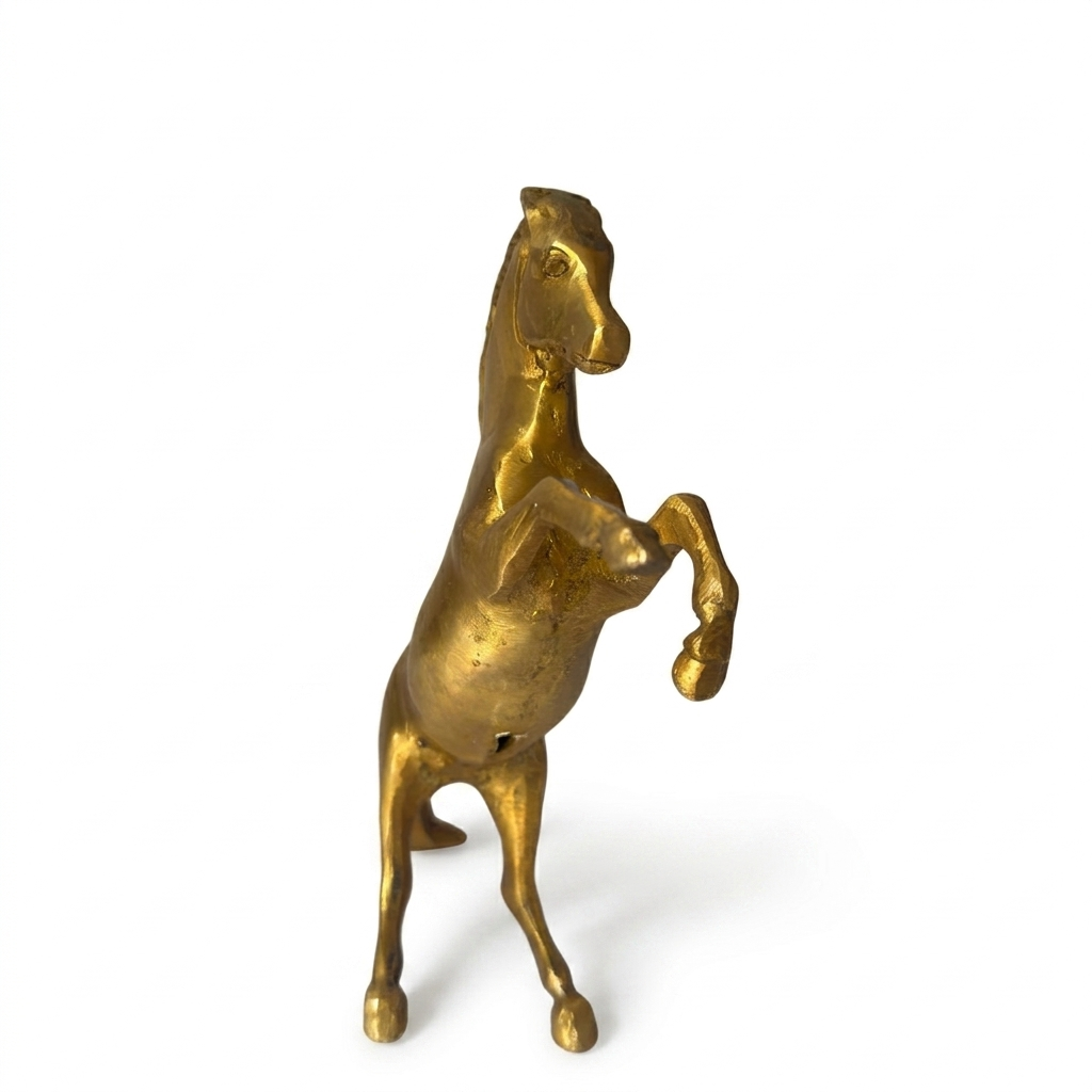 Svarn Studio Brass Horse Figurine | Vastu Showpiece