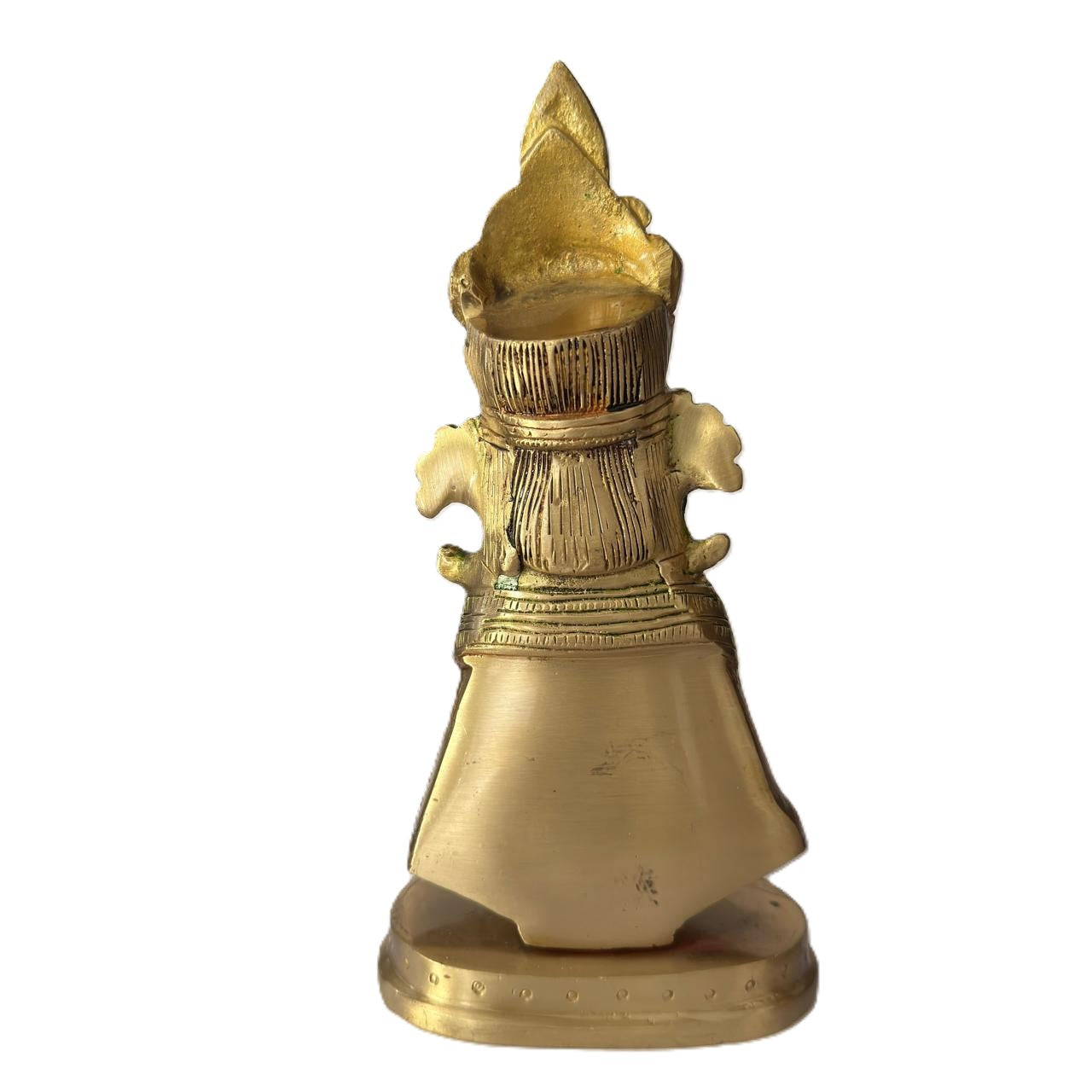 Svarn Studio Divine Hindu Khatu Shyam Brass Idol Figurine