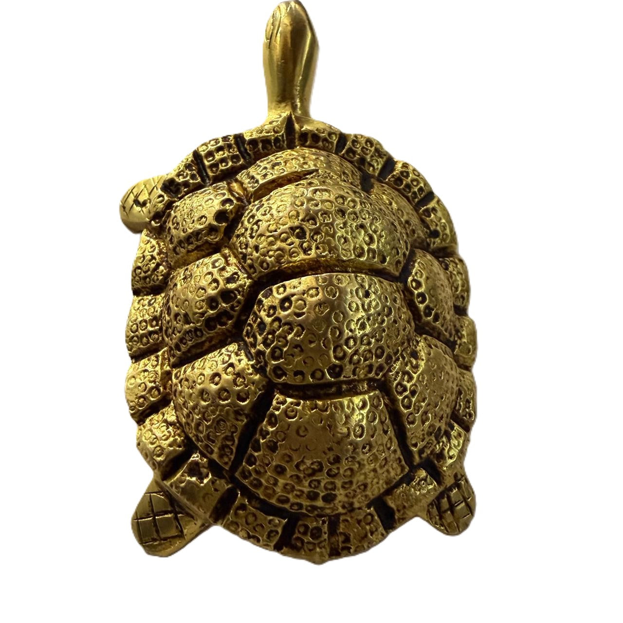 Svarn Studio Brass Small Tortoise Figurine, Handcrafted Premium Antique Fine Design