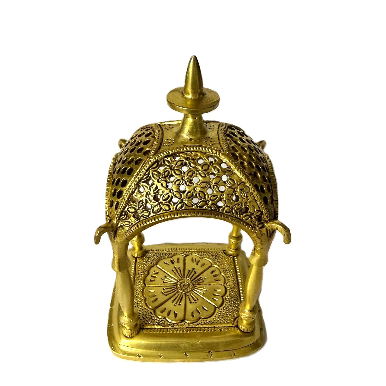 Svarn Studio Brass Temple - Side View