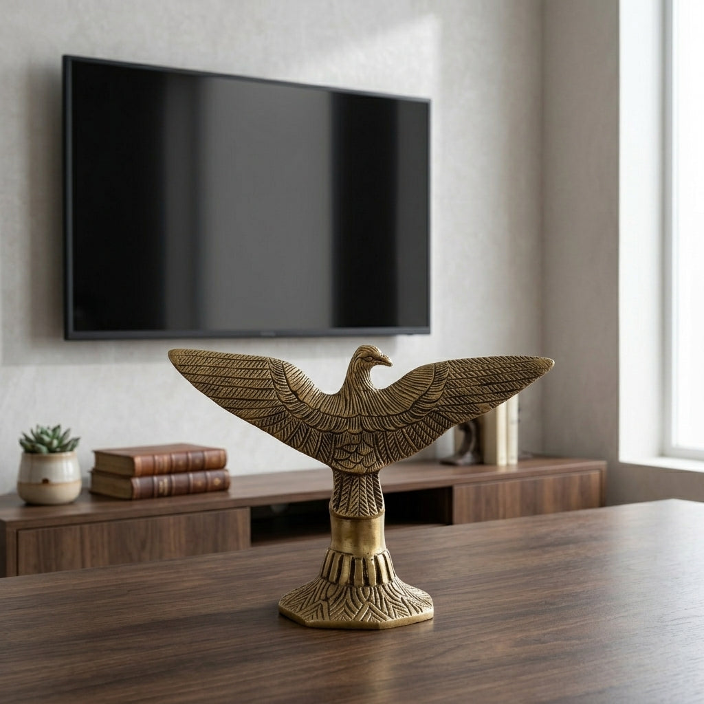 Svarn Studio Brass Eagle, Handcrafted Premium Fine Design